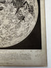 Rosse’s Telescopic Moon surface 1850’s hold to light tissue rare celestial print