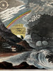 Meteorology Atmosphere weather sly c.1850’s Reynolds hand colored rare print
