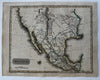 Mexico New Mexico Potosi pre-Texas 1817 Arrowsmith Hall engraved hc map