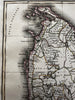 Ceylon island by itself Sri Lanka India 1817 Arrowsmith & Hall engraved hc map