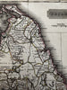 Ceylon island by itself Sri Lanka India 1817 Arrowsmith & Hall engraved hc map