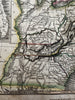 United States pre-Alabama Mississippi Georgia 1817 Arrowsmith Hall engraved map