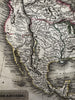 North America New Albion Louisiana Territory 1817 Arrowsmith Hall engraved map