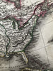 North America New Albion Louisiana Territory 1817 Arrowsmith Hall engraved map