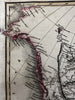 North America New Albion Louisiana Territory 1817 Arrowsmith Hall engraved map