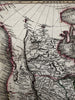 North America New Albion Louisiana Territory 1817 Arrowsmith Hall engraved map