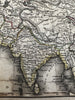Asia Arabia to Korea China Tartary India 1817 Arrowsmith & Hall engraved map