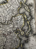 Asia Arabia to Korea China Tartary India 1817 Arrowsmith & Hall engraved map