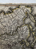 Asia Arabia to Korea China Tartary India 1817 Arrowsmith & Hall engraved map