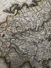 Asia Arabia to Korea China Tartary India 1817 Arrowsmith & Hall engraved map