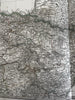Spain in four sheets huge 1861 detailed Stulpnagel engraved color Stieler map