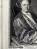 Edward Earl of Oxford Mortimer 1746 scarce G. Vertue engraved Proof portrait