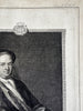 Edward Earl of Oxford Mortimer 1746 scarce G. Vertue engraved Proof portrait
