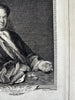 Edward Earl of Oxford Mortimer 1746 scarce G. Vertue engraved Proof portrait