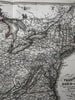 United States Texas German colony 1870 Stulpnage Stieler engraved color map