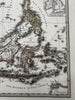 East Indies India Siam Java Sunda islands 1870 Stulpnagel Stieler engraved map