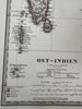 East Indies India Siam Java Sunda islands 1870 Stulpnagel Stieler engraved map