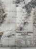 China Korea Japan Canton & Shanghai insets 1870 Petermann Stieler engraved map