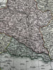 Hungary Lower & Upper Transylvania Sclavonia 1820 C. Smith scarce lovely map
