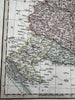 Hungary Lower & Upper Transylvania Sclavonia 1820 C. Smith scarce lovely map