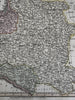 Poland showing 1815 Congress Vienna 1820 C. Smith scarce lovely hand colored map