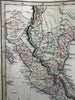 Mexico West Indies Central America 1820 C. Smith scarce gorgeous folio map
