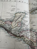 Mexico West Indies Central America 1820 C. Smith scarce gorgeous folio map