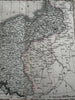 Prussian Dominions 1815 Treaty Vienna 1820 C. Smith scarce gorgeous folio map