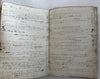 Manuscript accounting log book Journals periodicals pamphlets 1842 Hopkinton NH