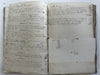 Manuscript accounting log book Journals periodicals pamphlets 1842 Hopkinton NH