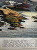 Natural Phenomena sky land volcanoes water 1852 Reynolds hand colored rare print