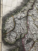 Norway Sweden Denmark 1817 Arrowsmith & Hall engraved hand colored scarce map