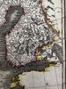 Norway Sweden Denmark 1817 Arrowsmith & Hall engraved hand colored scarce map