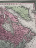 North America Territorial west Utah OR WA 1850-5 Cowperthwait beautiful old map