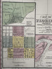 Florida state Pensacola St. Augustine Tallahassee 1855 Cowperthwait lovely map