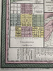 Florida state Pensacola St. Augustine Tallahassee 1855 Cowperthwait lovely map
