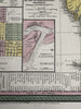 Florida state Pensacola St. Augustine Tallahassee 1855 Cowperthwait lovely map