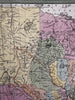 Minnesota Territory 1855 JH Young & Cowperthwait scarce transitional map