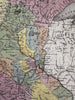 Minnesota Territory 1855 JH Young & Cowperthwait scarce transitional map