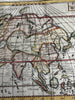 Asia Company’s Land Korea as island Company's Land 1680’s Macquart miniature map
