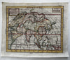 Asia Company’s Land Korea as island Company's Land 1680’s Macquart miniature map