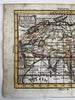 Asia Company’s Land Korea as island 1788 rare Italian hand colored miniature map