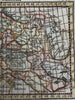 Poland Polonia Royal Accademy 1788 rare Italian hand colored miniature map