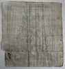 British Isles Ireland England Isles 1744 Faure engraved hand color miniature map