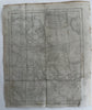 Low Countries Netherlands Provinces 1744 Faure engraved hand color miniature map