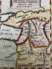 Armenia Georgia Turkey Samatia 1719 Mallet engraved hand color map