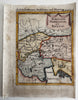 Noricum Vindelicia North Italy Adriatic 1719 Mallet engraved hand color map