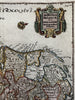 Netherlands United Provinces Belgica Belgium Germany 1694 decorative map