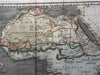 Africa continent Mountains of Moon copper mine c. 1810 Arrowsmith hand color map