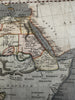 Africa continent Mountains of Moon copper mine c. 1810 Arrowsmith hand color map